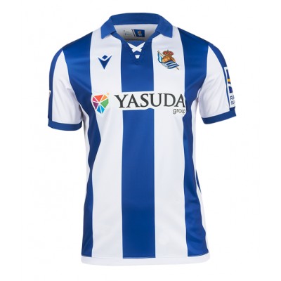 Fotbalové Dres Real Sociedad Domácí 2024-25 Krátký Rukáv Fotbalové Dres Real Sociedad Domácí 2024-25 Krátký Rukáv